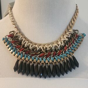Elegant Multicolor Statement Necklace